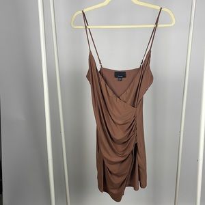 Brown dress
